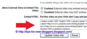 Add Video Clip to Blog