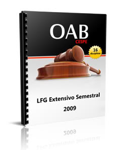 Apostilas OAB CESPE - LFG Extensivo Semestral