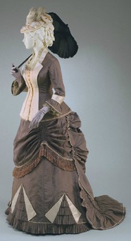 Women's fashion in 1870s