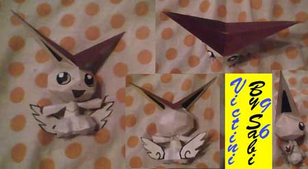 Pokemon Victini Papercraft