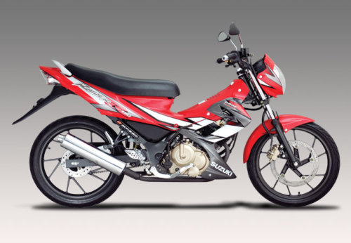 Suzuki raider Tops Speed around 135-145