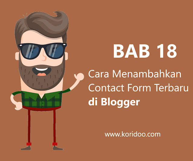 Cara Membuat Contact Form (Contact Us) Keren di Blogger