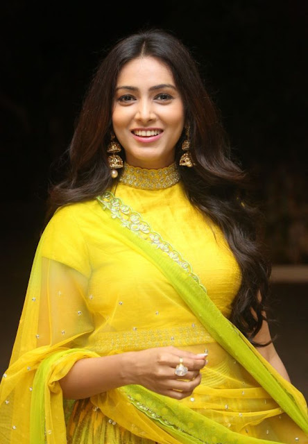 Pallavi Subhash pics in yellow outfits