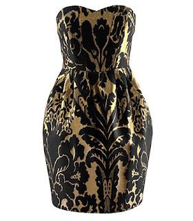 Black  Gold Dress on Find Me Fabulous  The Perfect Holiday Dress For Less