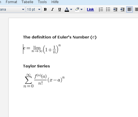 Google-Docs-Latex