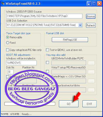 CARA MEMBUAT WINDOWS XP INSTALLER MENGGUNAKAN FLASHDISK