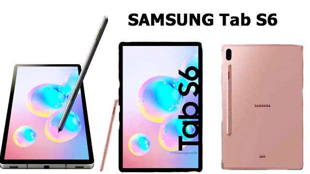 سيتم اطلاق الجهاز اللوحي Samsung Galaxy Tab S6 في نيويورك في 7 أغسطس إلى جانب الهواتف الذكية Galaxy Note 10 الجديدة.    مميزات  Samsung Galaxy Tab S6     يحتوي الجهاز اللوحي الجديد شاشةً ضخمة بحجم 10.5 بوصة من نوع Super AMOLED وبدقة 2560×1600 بيكسل ومعالجاً قويّاً من نوع Snapdragon 855 ثماني النواة بتردد يصل إلى 2.84 GHz ويعتبر وجود ذلك المعالج ضمن جهاز لوحي إضافة رائعة.  مقترن بسعة تصل إلى 8 جيجابايت من ذاكرة الوصول العشوائي. شركة نفط الجنوب بالضبط غير واضح. يأتي الجهاز اللوحي أيضًا بسعة تخزينية تصل إلى 256 جيجابايت ويدعم توسيع مساحة التخزين باستخدام فتحة بطاقة microSD (تصل إلى 1 تيرابايت).  كاميرا خلفية مزدوجة مع عدسة 13 ميجابكسل وعدسة 5 ميجابكسل أخرى. في البداية ، يضم الكمبيوتر اللوحي مستشعر 8 ميجابكسل لصور شخصية.    يدعم الجهاز اللوحي أيضًا ملحق غطاء لوحة المفاتيح والكمبيوتر اللوحي الذي يحول الجهاز اللوحي إلى جهاز يشبه الكمبيوتر المحمول لسهولة الكتابة. يبلغ حجم جهاز Samsung Galaxy Tab S6 244.5x159.5x5.7mm ، ويزن 420 جرامًا.  بطارية كبيرة تبلغ 7040 مللي أمبير ويحتوي S Pen على بطارية 0.35 مللي أمبير مع شحن لاسلكي يوفر عمر بطارية يصل إلى  10 ساعات بعد وقت شحن يبلغ عشر دقائق فقط. تشتمل المستشعرات الموجودة على متن الطائرة على مستشعر بصمات الأصابع في الشاشة ، ومقياس التسارع ، ومستشعر الدوران ، ومستشعر المغنطيسية الأرضية ، ومستشعر القاعة ، ومستشعر الضوء RGB.    سعر الجهاز    في الولايات المتحدة : 649 دولارً لخيار تخزين 6 جيجابايت من ذاكرة الوصول العشوائي + 128 جيجابايت.                             729 دولارًا لخيار تخزين 8 جيجابايت من ذاكرة الوصول العشوائي + 256 جيجابايت.    وتقول الشركة أيضًا إنها ستكون متاحة في المتاجر وعلى الإنترنت ابتداءً من أواخر شهر أغسطس في أسواق محددة. سيأتي بخيارات الألوان Mountain Gray و Cloud Blue و Rose Blush.