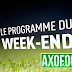 L'agenda du week end