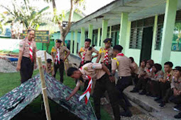 Saka Wira Kartika SMAN 2 Buru Gelar Outdoor Activity di Kodim Namlea