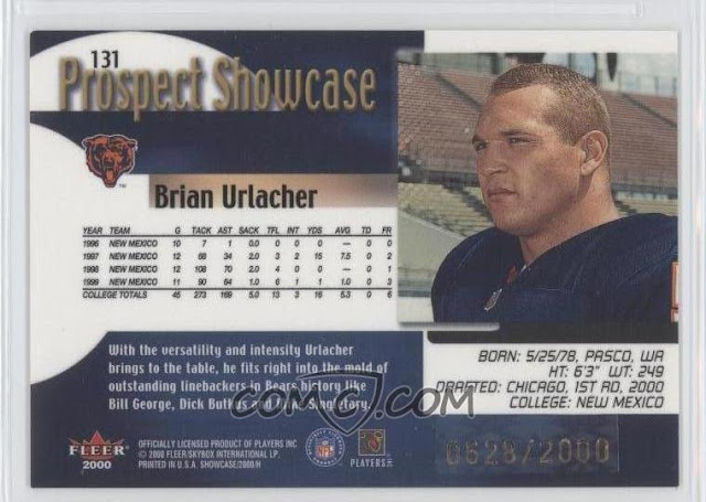 Brain Urlacher Rookie Card5