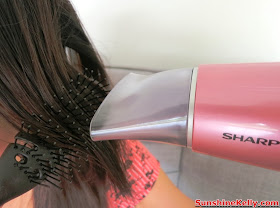 SHARP IB-HD73S Ion Conditioning Hair Dryer, sharp, hair dryer, plasmacluster, ion, styling, hair care, anti static hair dryer