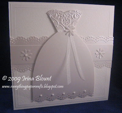 Wedding Dress card