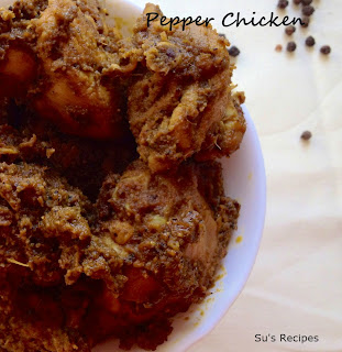 Pepper Chicken Dry, chicken dry, spciy, chicken masala