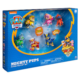 PAW Patrol Mighty Pups Figure Gift Set from Hamleys