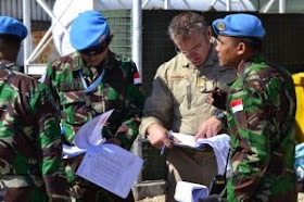 UNIFIL Periksa Kesiapan Operasional Batalyon Mekanis TNI di Lebanon