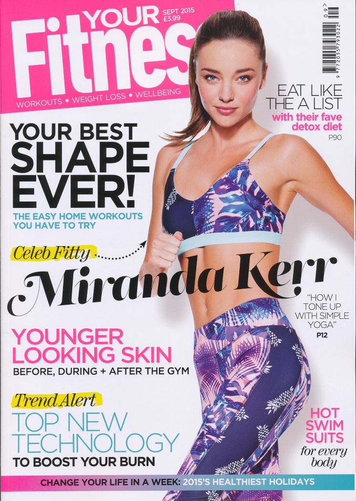 Miranda Kerr Your Fitness Magazine September 2015 Photo Shoot