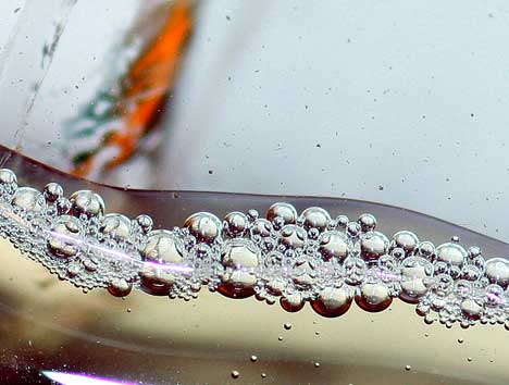 Beautiful soap bubbles
