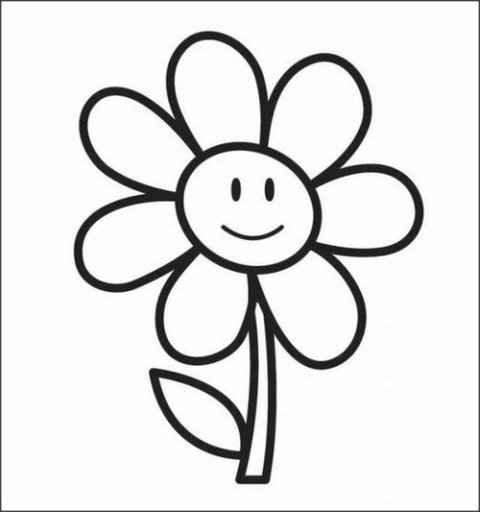 Cartoon Pic Of Flowers