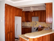 house for sale cunupia two storey - kitchen