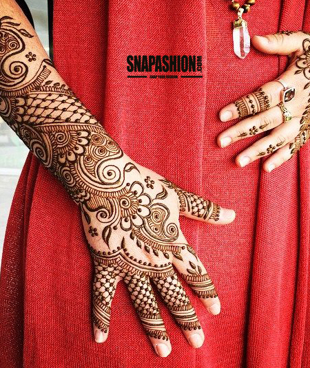 Sexy Mehndi Designs in 2015 for Hands and Back Side