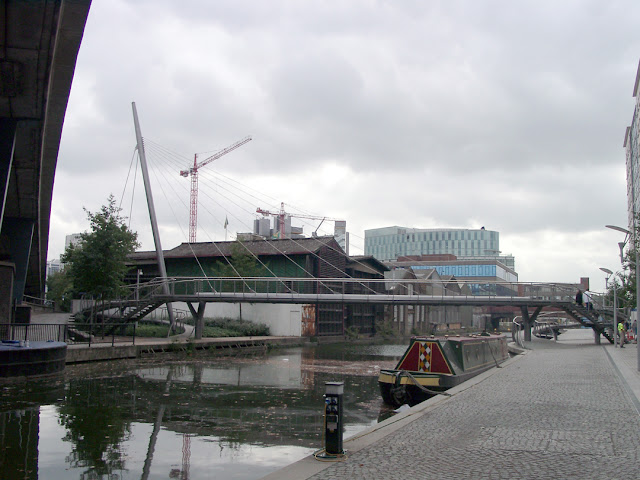 Westway footbridge, Sheldon Square, Paddington, London