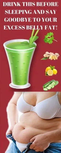 Drink This Every Night And Say Goodbye To Belly Fat!