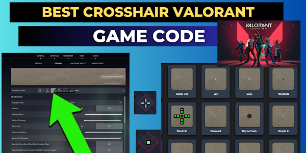 Best crosshair valorant game code