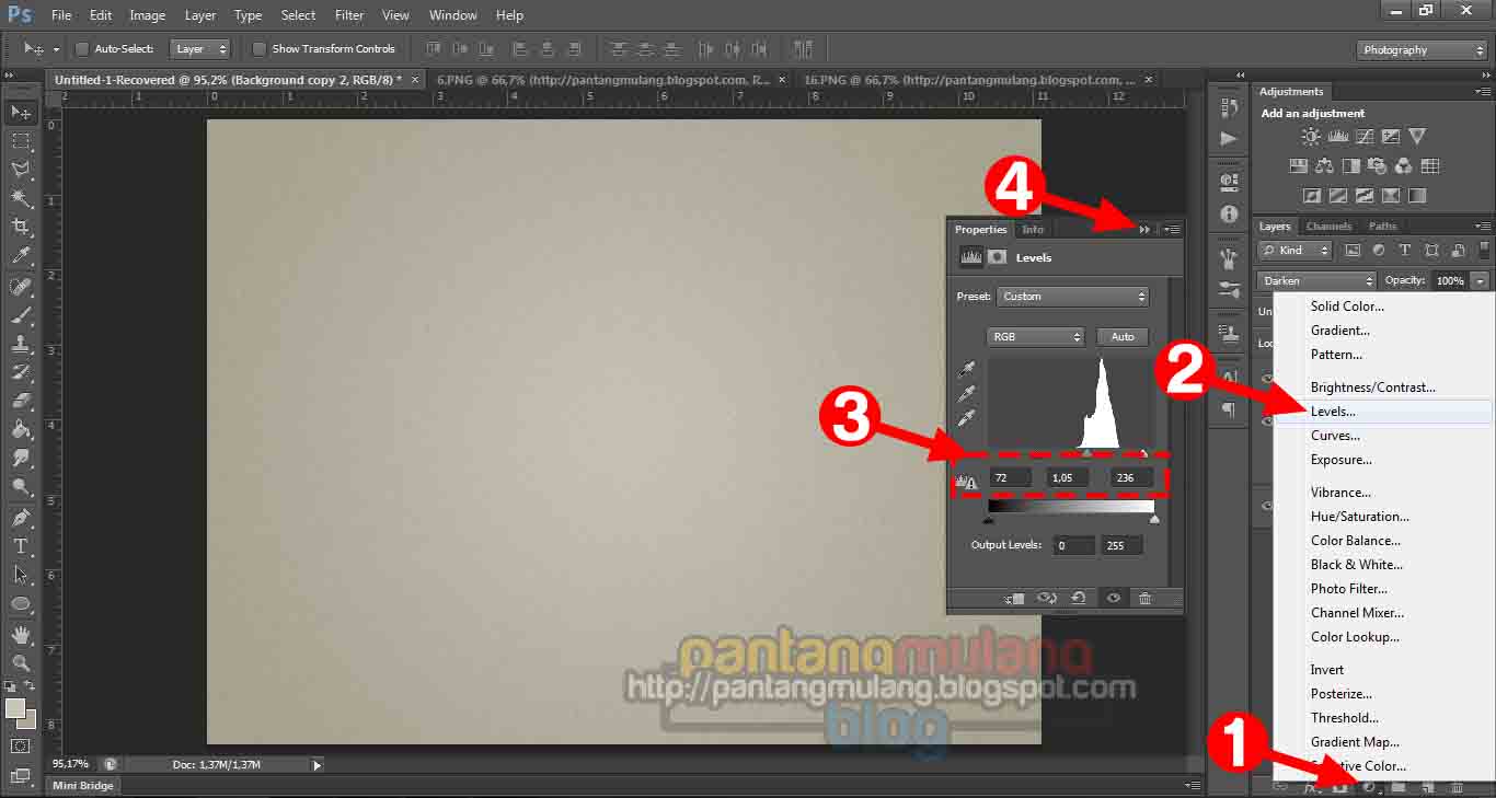 Cara Membuat Tulisan 3D Efek Retro Di Photoshop