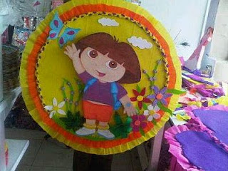 Piñatas de Dora La Exploradora para Fiestas Infantiles