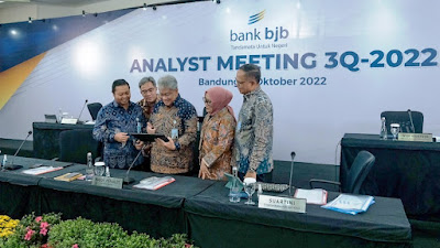 Luar Biasa, Laba bank bjb Terus Melejit 23,3%, Mencapai Rp2,2 Triliun di Triwulan III 2022