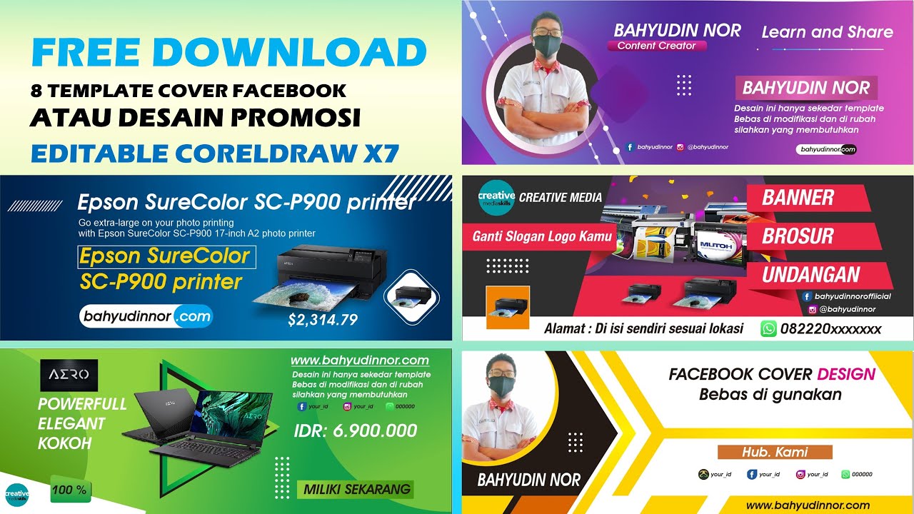 Desain Cover Facebook Promosi