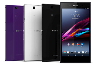 Gambar Sony Xperia Z Ultra Ungu, Putih dan Hitam