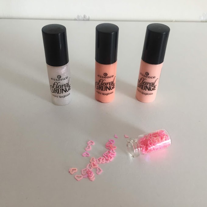 Essence Floral Grunge Mini Lip Gloss Set