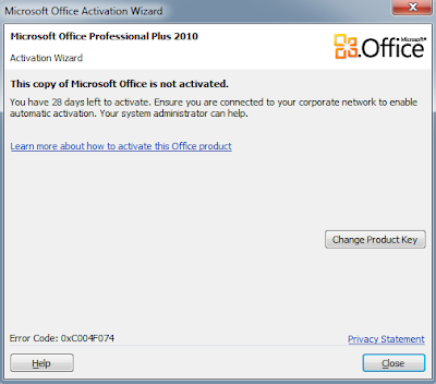 microsoft office activation wizard