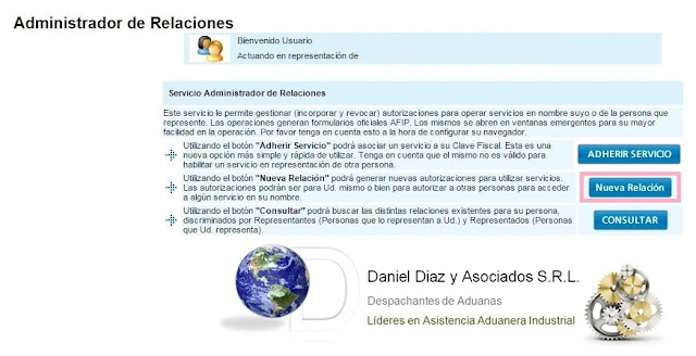  DANIEL DIAZ Y ASOCIADOS SRL