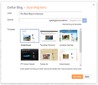 Daftar blog