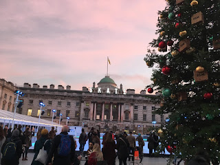 Ice Skating at Somerset House