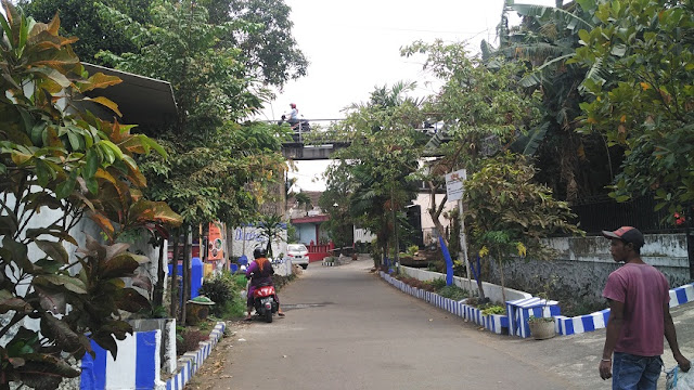 jembatan pelor jalan tampak siring