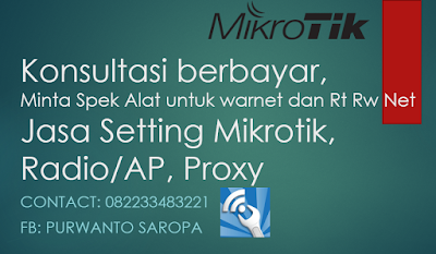 jasa setting mikrotik mantab