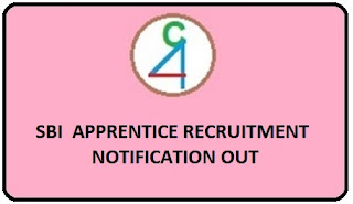 SBI APPRENTICE RECRUITMENT 2021 NOTIFICATION OUT
