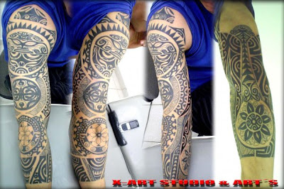 Tatoos Maori Full Arm