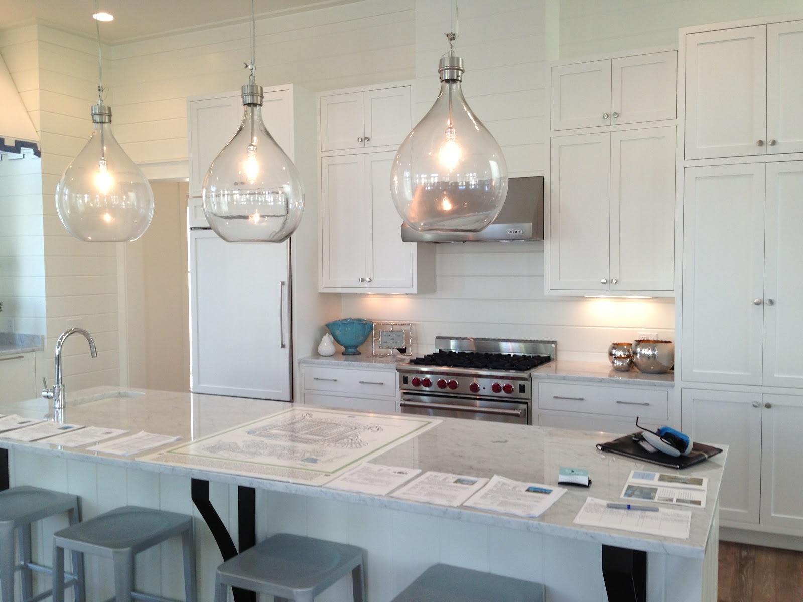 Cheeky in Blue: Vent hoods with 12 foot ceilings at Beach ...