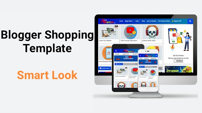 Blogger Shopping Template | Smart Look