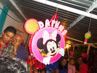 Piñata de minnie mause y mickey