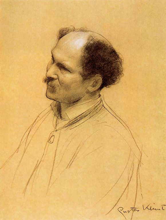 Autoritratto di Gustav Klimt