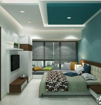 Aksesoris Plafon Gypsum Kamar Minimalis, Plafon Minimalis