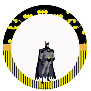 Toppers or Free Printable Candy Bar Batman Party Labels.