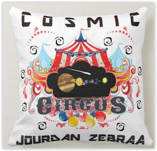 Cosmic Circus Famous MixTape Pillow