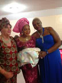 Photos Sola Kosoko Christens baby in the US