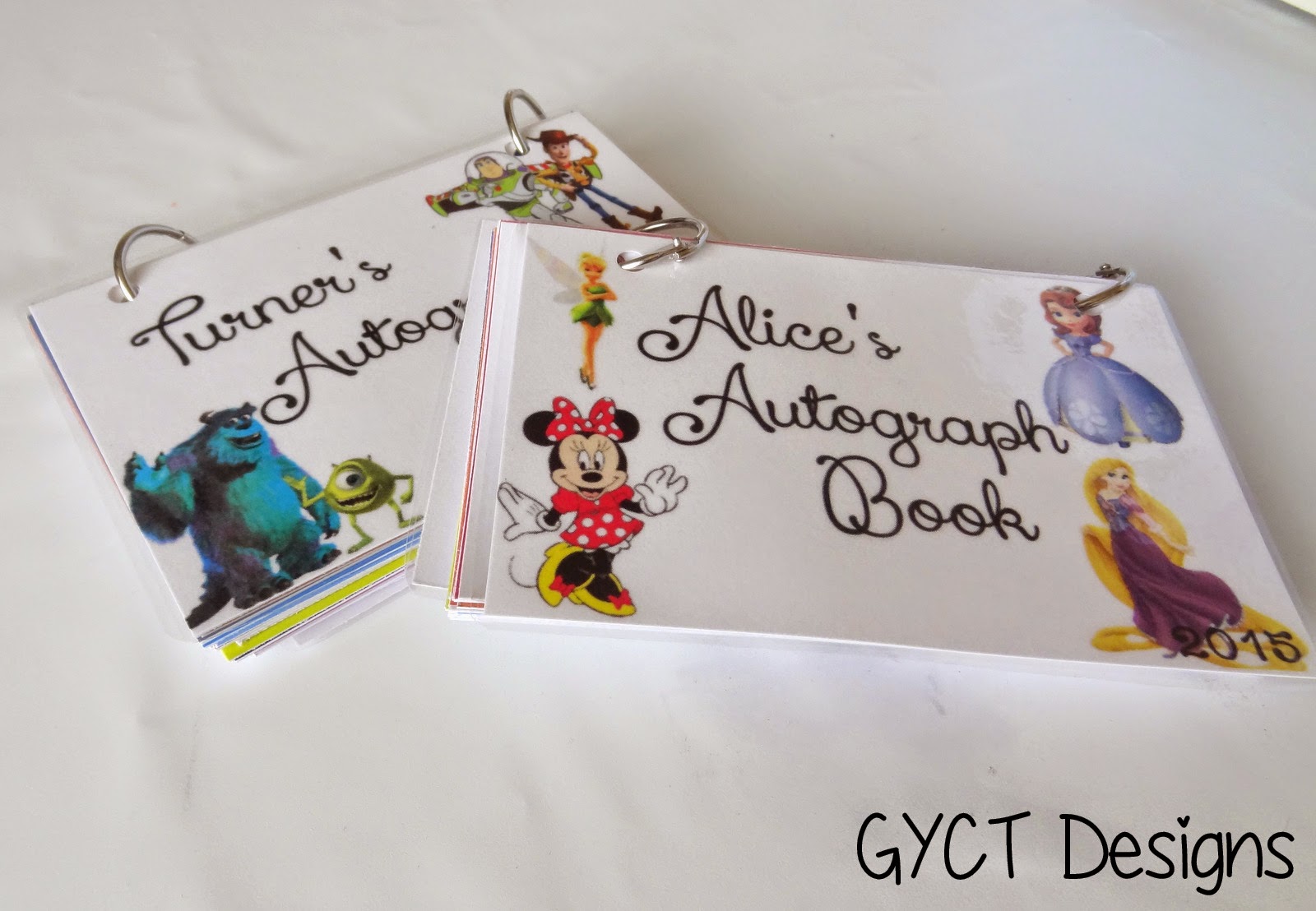Disney Autograph Book Printable Pages – DIY Party Mom